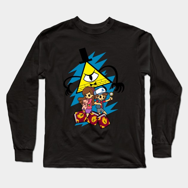 Cipher's Twins Long Sleeve T-Shirt by wss3